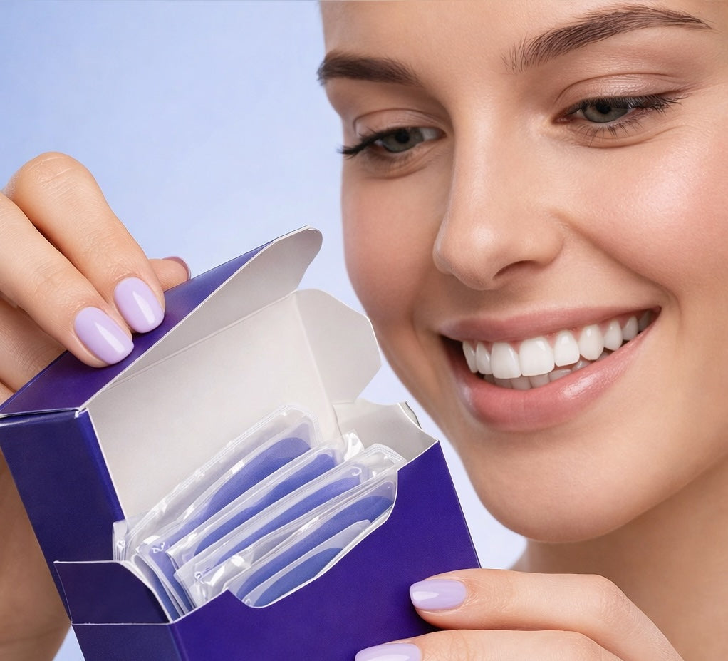 Pawelle Teeth Whitening Strips -Zero Sensitivity, Quick Results